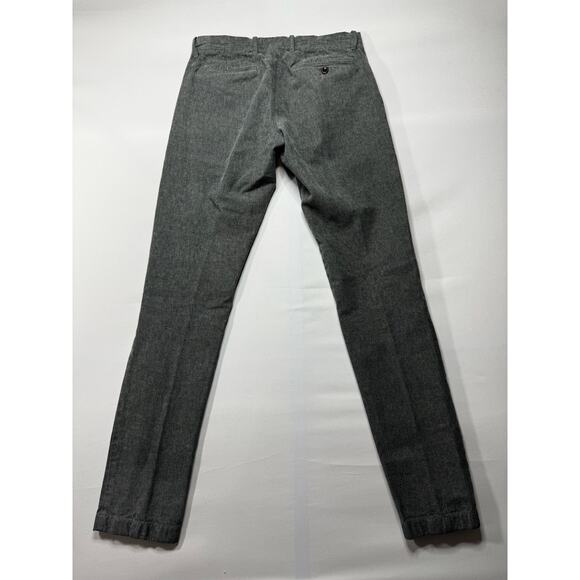 J. Crew Men's Style 484 Slim Tapered Leg Gray Chino Pants - Size 30x32 - Picture 2 of 7
